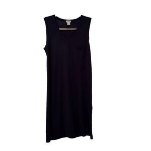 J. Crew Dress Women Navy Cotton Sleeveless Nautical Front Pocket, Size XXS